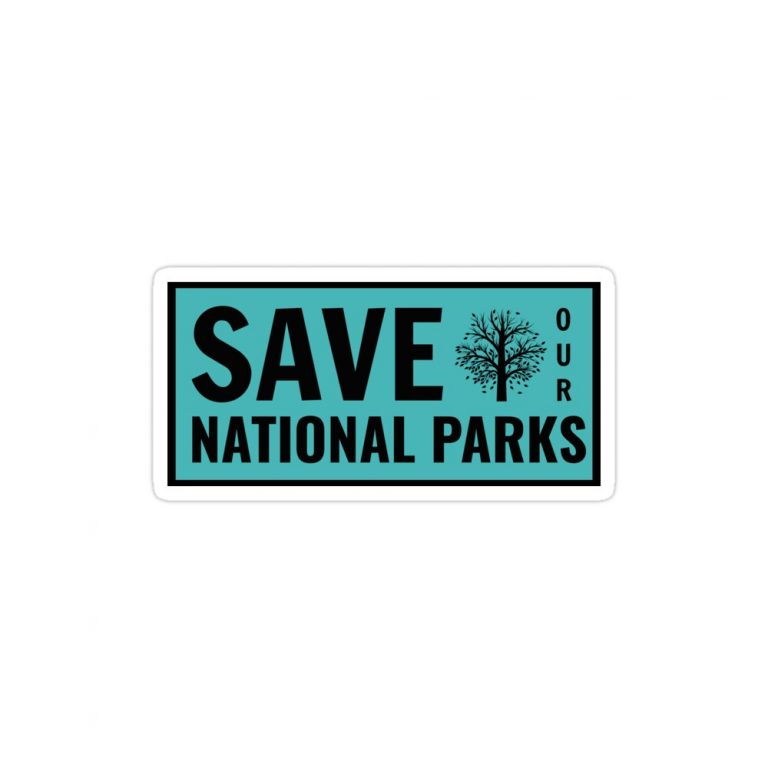 استیکر لپتاپ پارک ملی رو حفظ کن