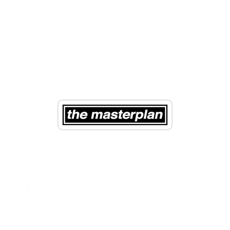 استیکر لپ تاپ the masterplan