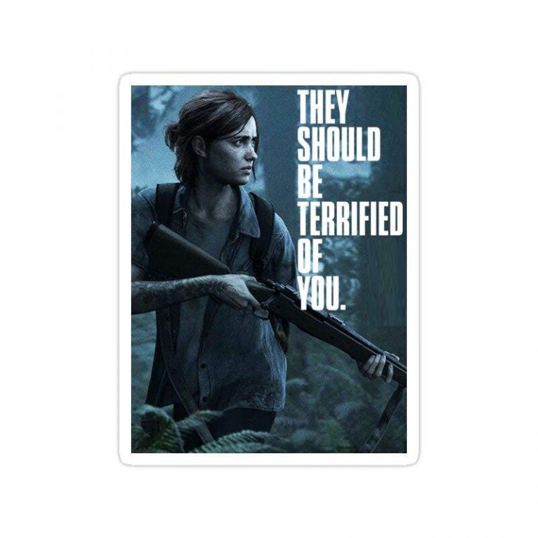 استیکر The Last of Us – الی تایپوگرافی