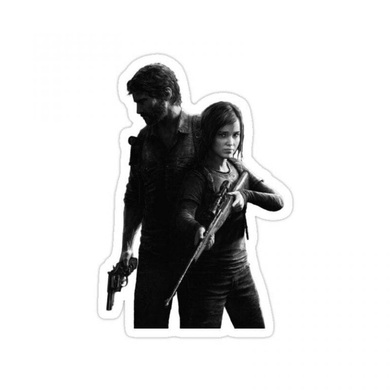 استیکر The Last of Us – جوئل و الی