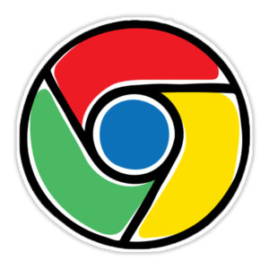 استیکر لپ تاپ – لوگو گوگل کروم