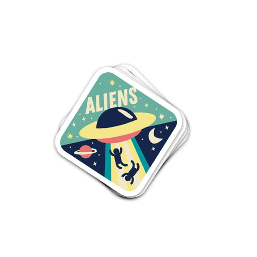 aliens stickers