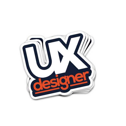 استیکر ux designer