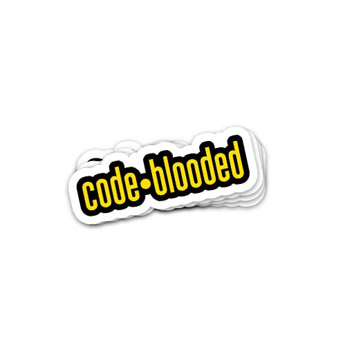 استیکر code-blooded