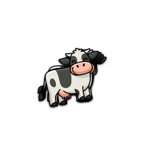 استیکر cow