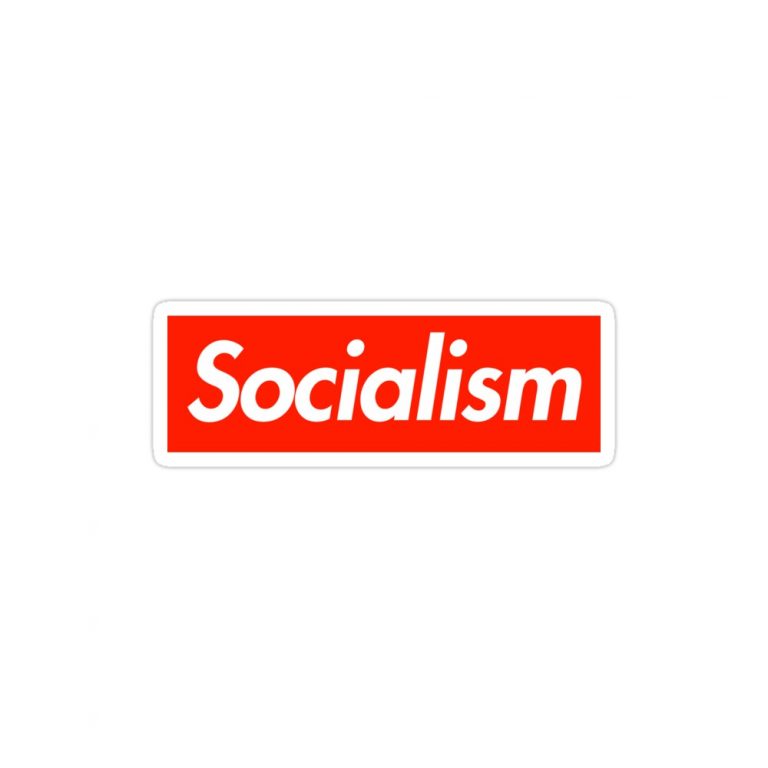 استیکر لپ‌تاپ Socialism