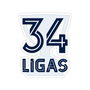 استیکر رئال مادرید – سی و چهارمین قهرمانی در لالیگا