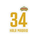 استیکر رئال مادرید – ۳۴ مین قهرمانی در لالیگا