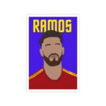 استیکر رئال مادرید - سرخیو راموس کاپیتان اسپانیا
