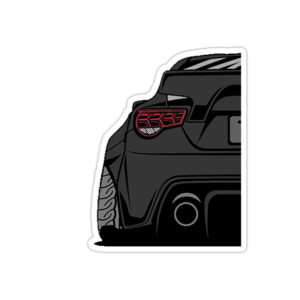 استیکر تویوتا - Toyota GT86 back side