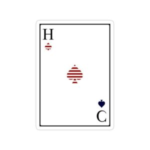 استیکر خانه پوشالی - house of cards