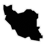 استیکر لپ تاپ – نقشه ایران