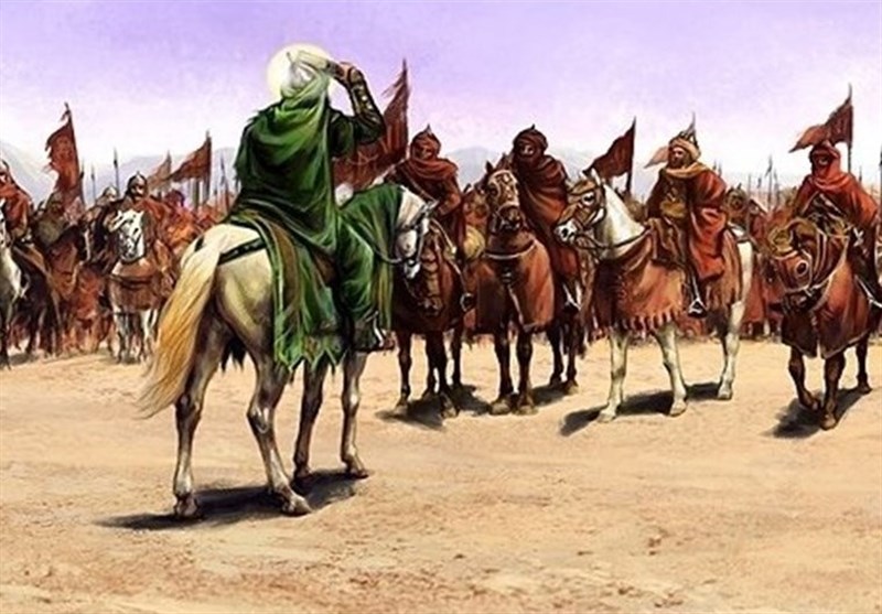 حسین بن علی سومین امام شیعیان است. مهم‌ترین حادثه زمان او، واقعه کربلا است که در آن او به همراه یاران اندکش با لشکر یزید جنگید.