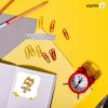 استیکر لپ تاپ تایپوگرافی واژه «هیچ» که دریافت می‌کنید
