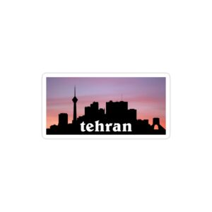 استیکر لپ تاپ تهران شهر دوست‌داشتنی