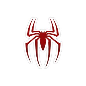 استیکر لپ تاپ لوگوی مرد عنکبوتی