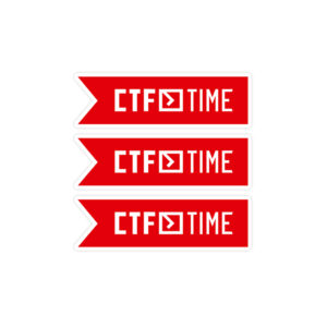 استیکر لپ تاپ برنامه نویسی - ctf time