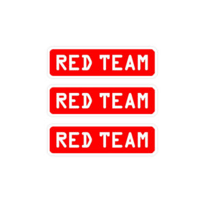 استیکر لپ تاپ برنامه نویسی - red team