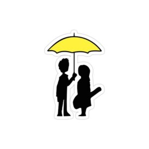 استیکر لپ تاپ آشنایی با مادر - شخصیت‌های سریال زیر باران