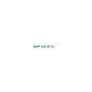 استیکر لپ تاپ استیکر ایلان ماسک - لوگوی SpaceX