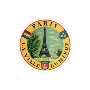 استیکر لپ تاپ فرانسه - نماد شهر پاریس