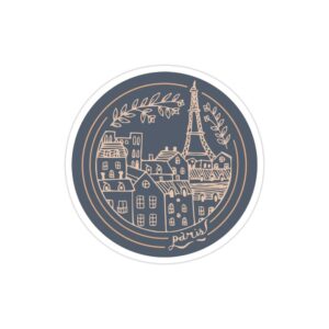 استیکر لپ تاپ فرانسه - شهر پاریس