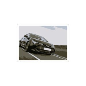 استیکر لپ تاپ شرکت Toyota - تویوتا کرولا طراحی جدید