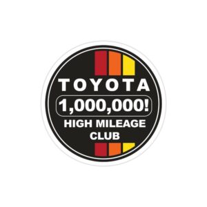 استیکر لپ تاپ شرکت Toyota - باشگاه لندکروز سواران!
