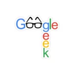 استیکر لپ تاپ شرکت گوگل - نرد و خفن!