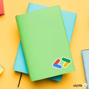 استیکر لپ تاپ شرکت گوگل - توسعه‌دهندگان روی دفترچه