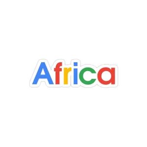 استیکر لپ تاپ شرکت گوگل - قاره آفریقا
