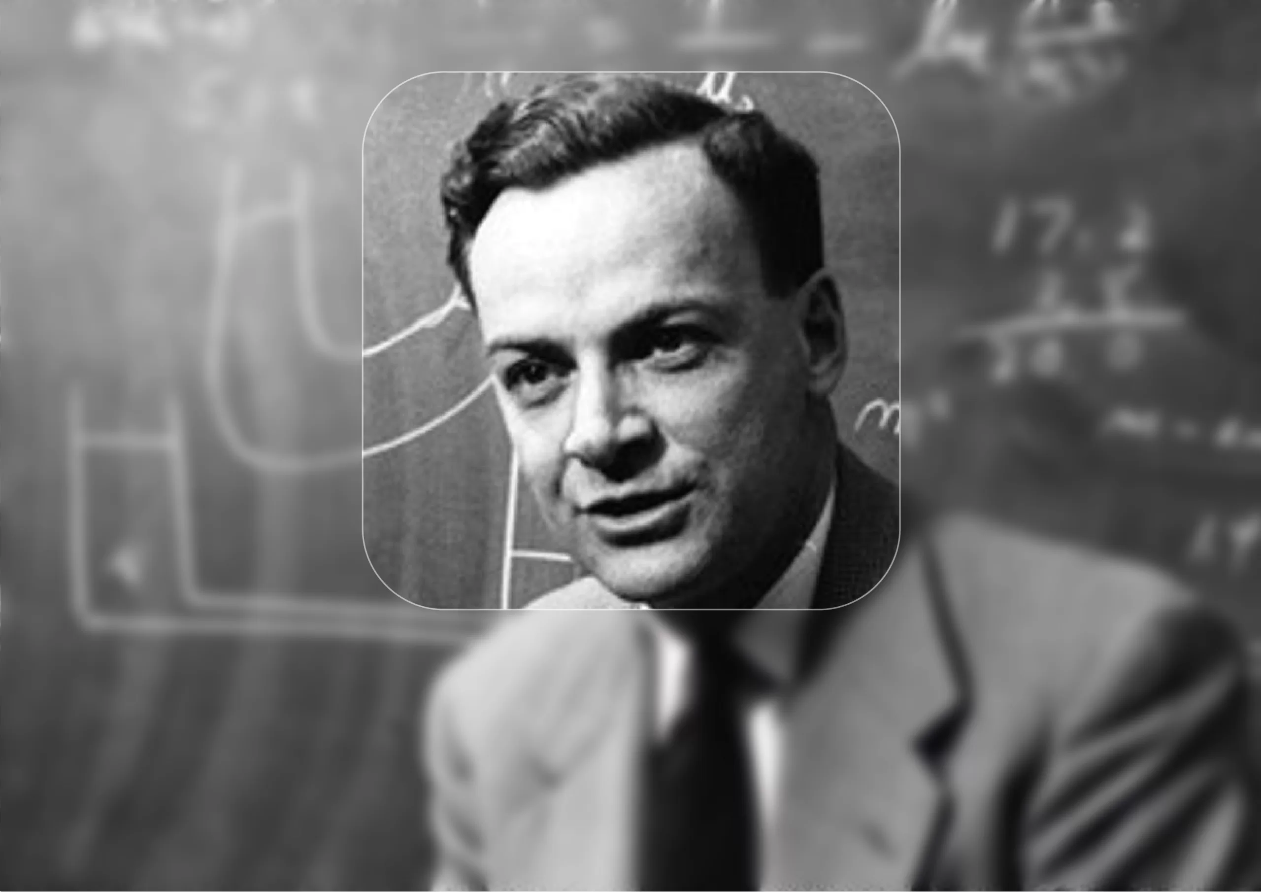 ریچارد فاینمن فیزیکدان آمریکایی و برنده جایزه نوبل فیزیک بود که متخصص مکانیک کوانتوم بود، او فارغ التحصیل دانشگاه MIT و پرینستون بود.