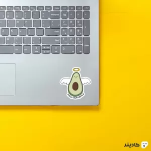 استیکر لپ تاپ استیکر لپ تاپ کول طوری - میوه مقدس روی لپتاپ