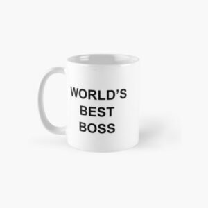 ماگ world's best boss ماگ سرامیکی