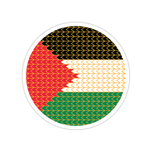 استیکر لپ تاپ پرچم فلسطین