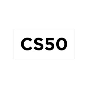 استیکر لپ تاپ CS50