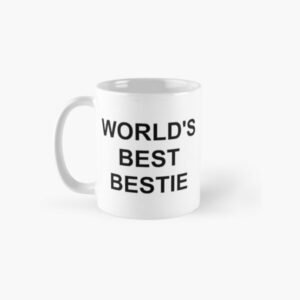 ماگ world's best bestie ماگ سرامیکی