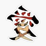 استیکر لپتاپ Naruto - پسر ناراحت