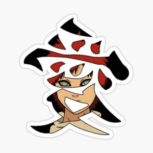 استیکر لپتاپ Naruto - پسر ناراحت