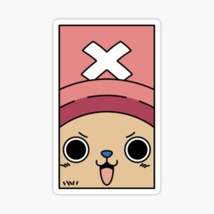 استیکر لپتاپ تونی تونی چاپر one piece