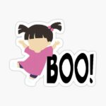 استیکر لپتاپ سالیوان - Boo