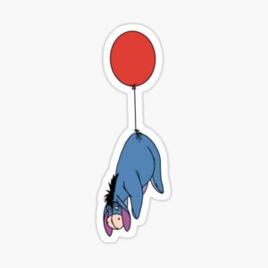 استیکر لپتاپ پو - خر پرنده