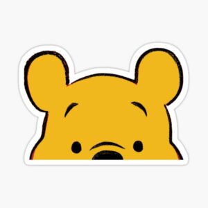 استیکر لپتاپ پو - خجالتی