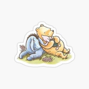 استیکر لپتاپ پو - بهترین دوستان