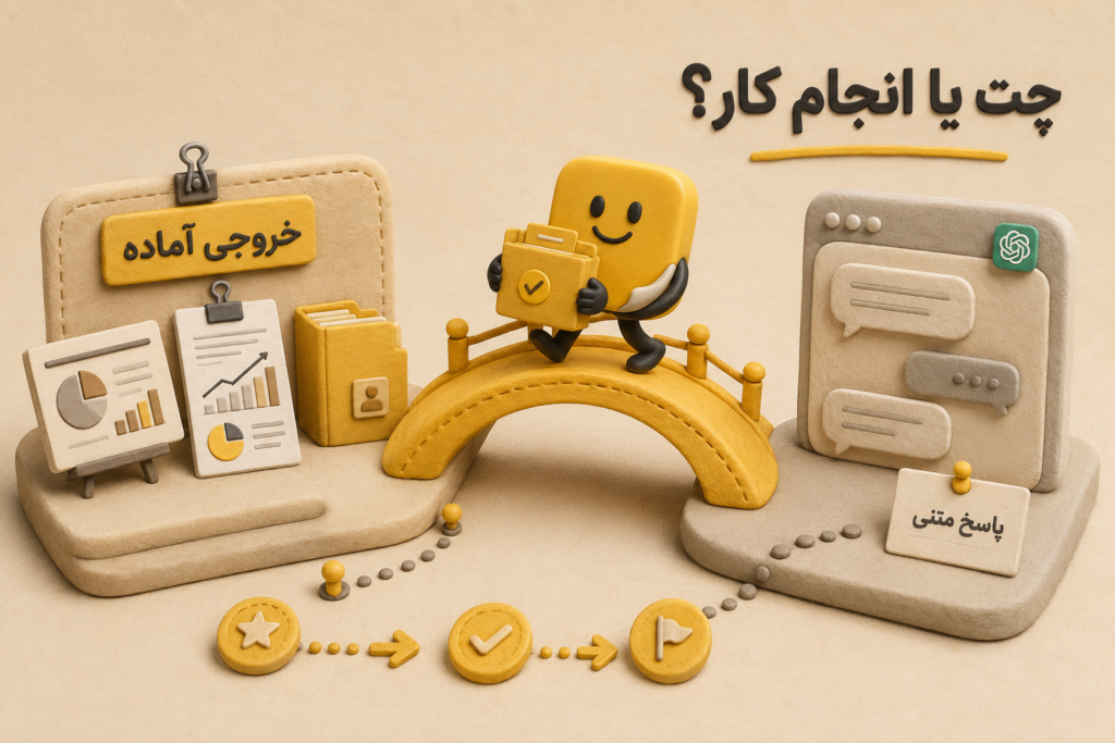 ChatGPT Work ؛ چت یا انجام کار؟