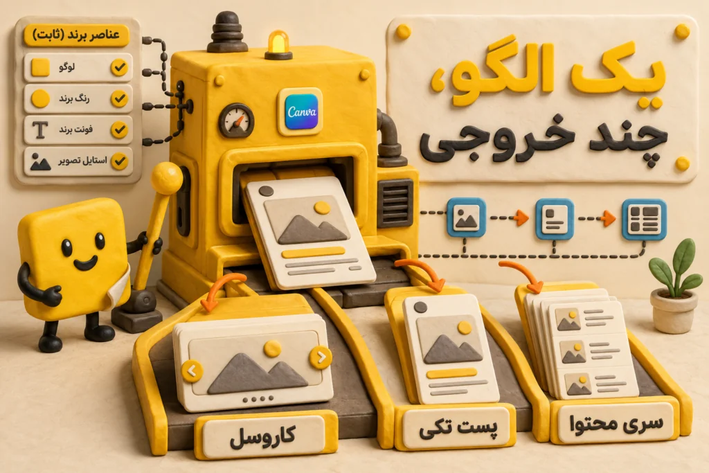 ساخت Brand Kit برای تولید محتوا در Canva