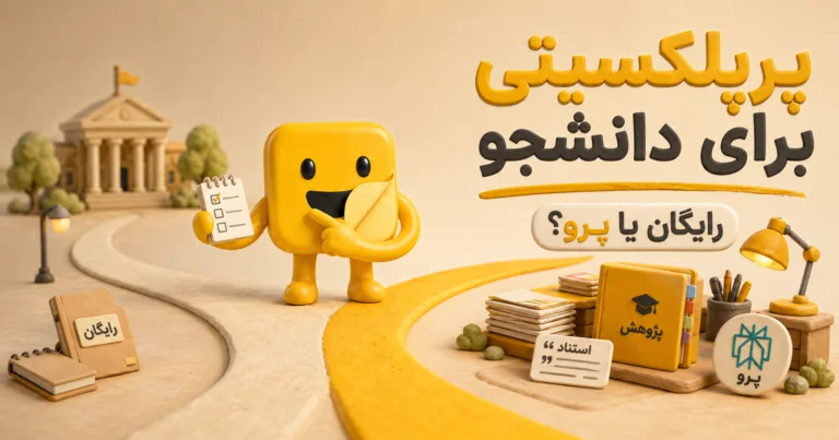 پرپلکسیتی برای دانشجویان
