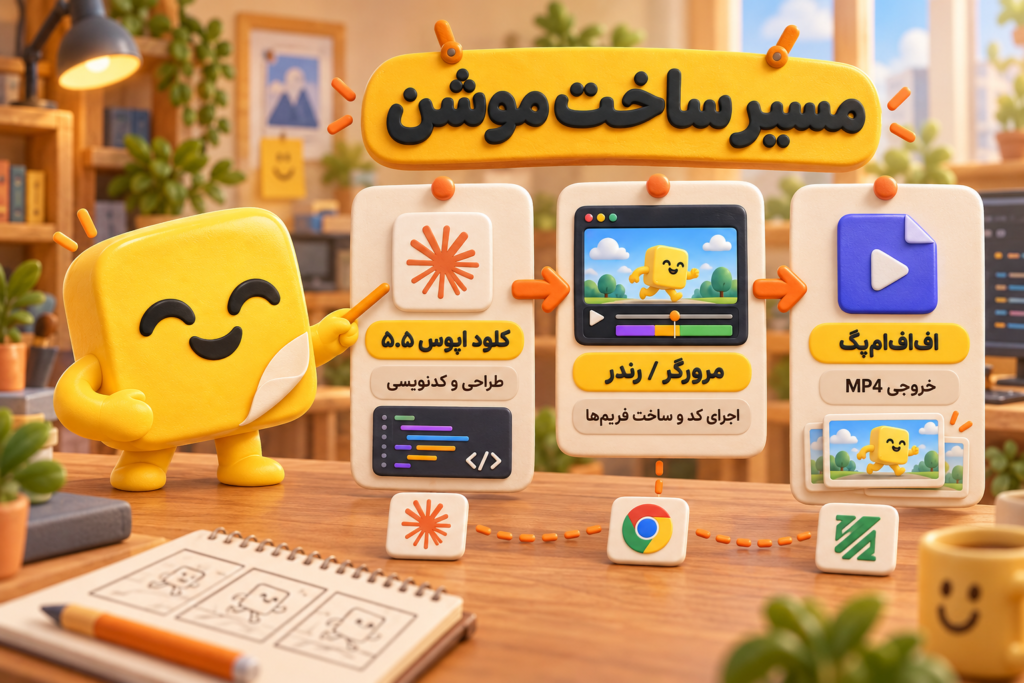 موشن گرافی با هوش مصنوعی