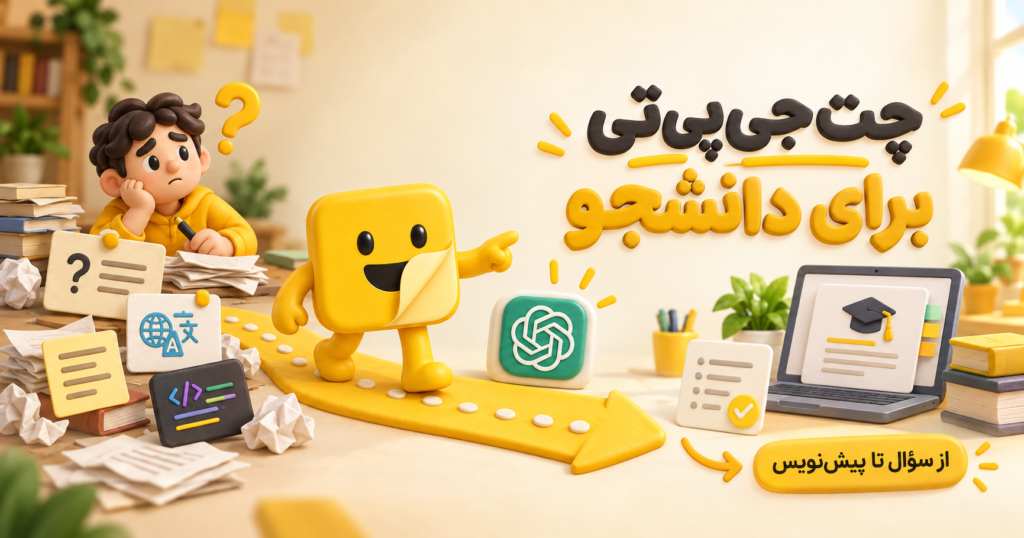‏chatgpt برای دانشجویان