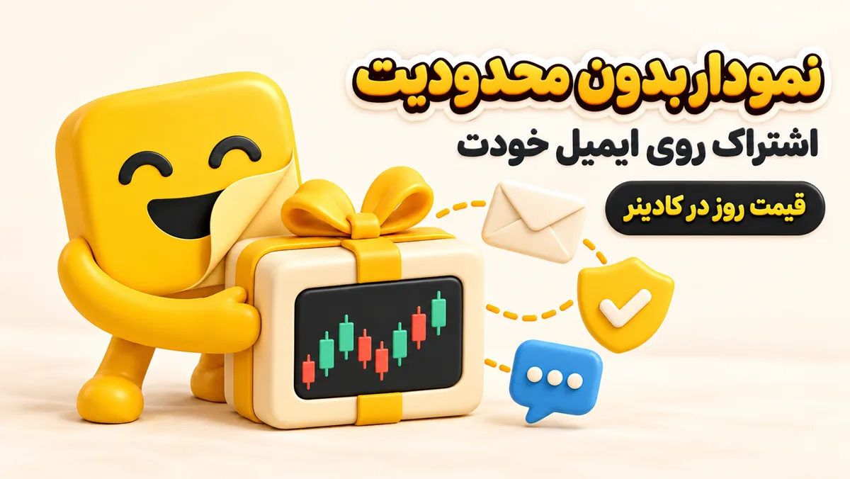 اشتراک قانونی TradingView در کادینر